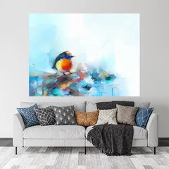 Obraz na płótnie w salonie