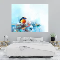 Obraz na płótnie w sypialni