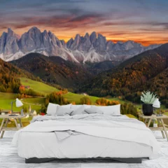 Obraz na płótnie w sypialni