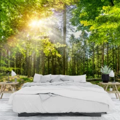 Obraz na płótnie w sypialni