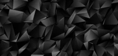 Fototapeta Nowoczesna Elegancja: Geometryczny Minimalizm w Czerni