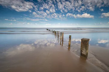 Obraz Spokojna Plaża o Poranku