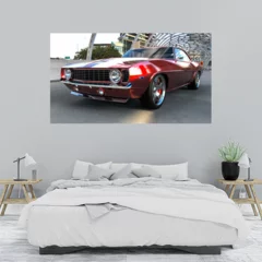 Obraz na płótnie w sypialni