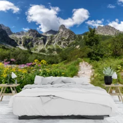 Obraz na płótnie w sypialni