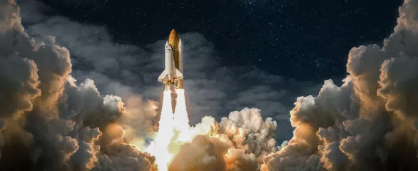 Obraz Lot w Kosmos: Start Promu Kosmicznego
