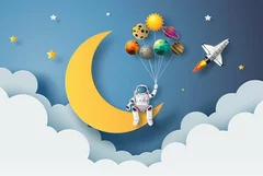 Obraz Podróż Astronauty po Kosmicznych Marzeniach