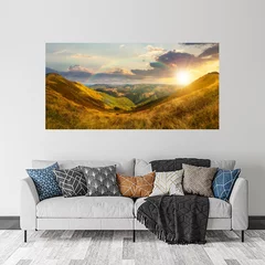 Obraz na płótnie w salonie