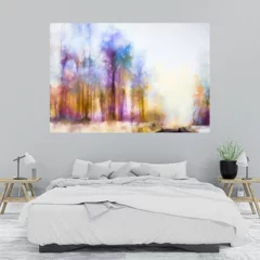 Obraz na płótnie w sypialni