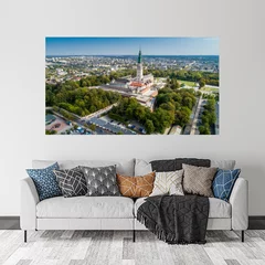Obraz na płótnie w salonie