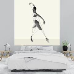 Obraz na płótnie w sypialni