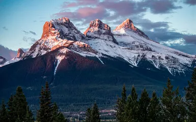 Obraz Majestic Beauty of the Three Sisters Peaks