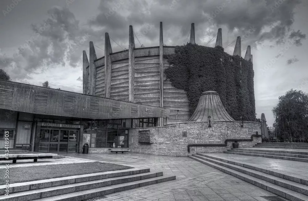 Obraz Rotunda Panoramy Racławickiej w Wrocławiu - Architektura i Historia