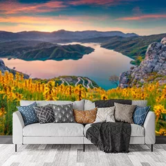 Obraz na płótnie w salonie