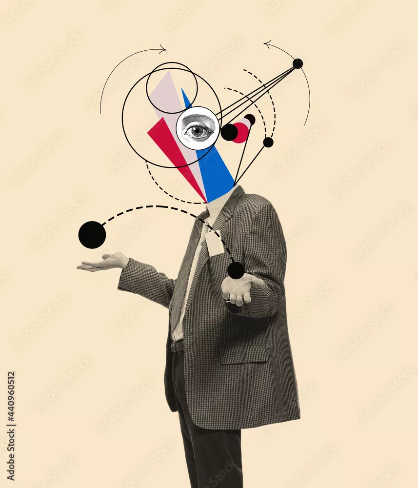 Obraz Abstrakcyjne Myślenie w Biznesie