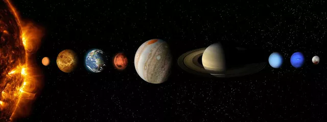 Fototapeta Układ Słoneczny: Magiczny Świat Planet