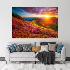 Obraz na płótnie w salonie