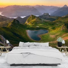 Obraz na płótnie w sypialni