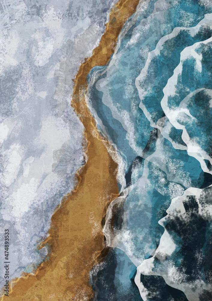 Obraz Abstrakcyjna Harmonia Natury