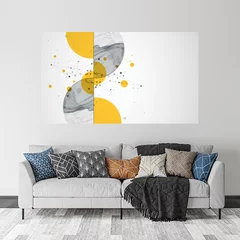 Obraz na płótnie w salonie