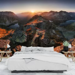 Obraz na płótnie w sypialni