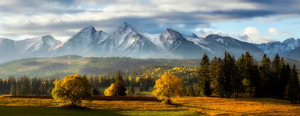 Obraz Malowniczy Widok na Tatry w Jesiennej Odsłonie