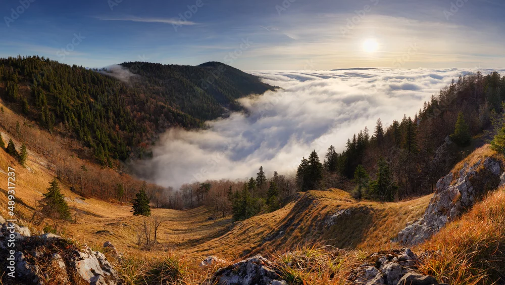 Obraz Horyzonty Górskiego Spokoju