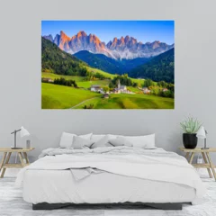 Obraz na płótnie w sypialni