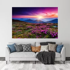 Obraz na płótnie w salonie