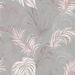 Fototapeta Elegancka Fototapeta Liście w Subtelnych Odcieniach