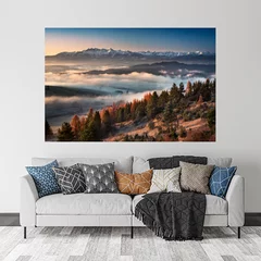 Obraz na płótnie w salonie