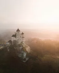 Obraz Zamek We Mgle: Tajemniczy Widok