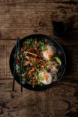 Fototapeta Sałatka azjatycka z tofu