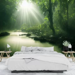 Obraz na płótnie w sypialni