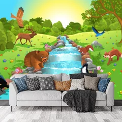 Obraz na płótnie w salonie