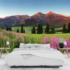 Obraz na płótnie w sypialni