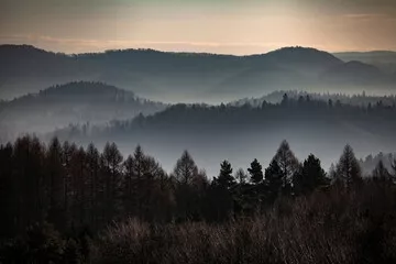 Fototapeta Horyzont Pełen Tajemniczych Wzgórz