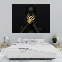 Obraz na płótnie w sypialni