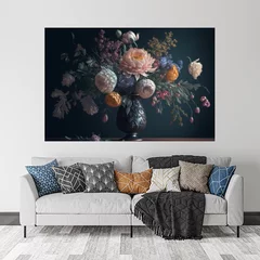 Obraz na płótnie w salonie