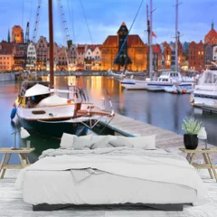 Obraz na płótnie w sypialni