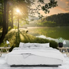 Obraz na płótnie w sypialni