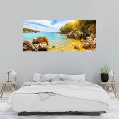 Obraz na płótnie w sypialni