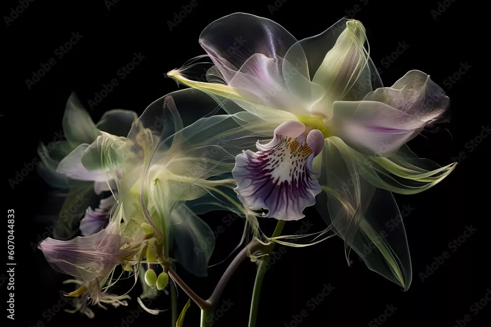 Obraz Fantazyjne Orchidee – Eteryczne Piękno Natury