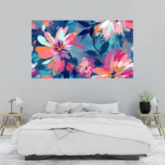 Obraz na płótnie w sypialni