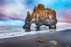 Obraz Magiczny Krajobraz Islandzkiego Wybrzeża