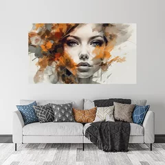 Obraz na płótnie w salonie