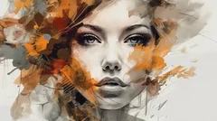 Obraz Tajemnicza Paleta Emocji