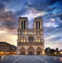 Obraz Katedra Notre-Dame w Paryżu: Architektoniczny Skarb Francji
