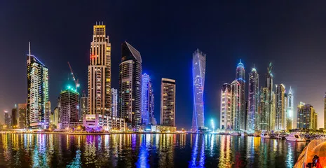 Fototapeta Dubai Marina gród, ZEA