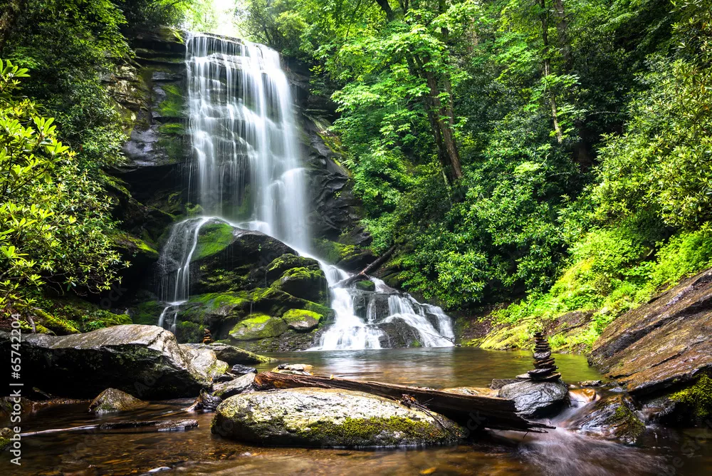 Fototapeta Upper Catawba Falls
