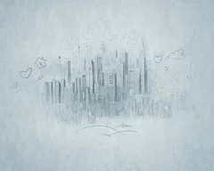 Obraz Miasto Marzeń: Subtelna Wizja Przyszłości